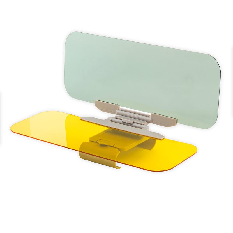 ZONETECH Day and Night Anti-Glare Car Windshield Visor - Premium Quality Universal Sunshade and Anti-Dazzle Night-time Driving Auto Accessory - Image 1